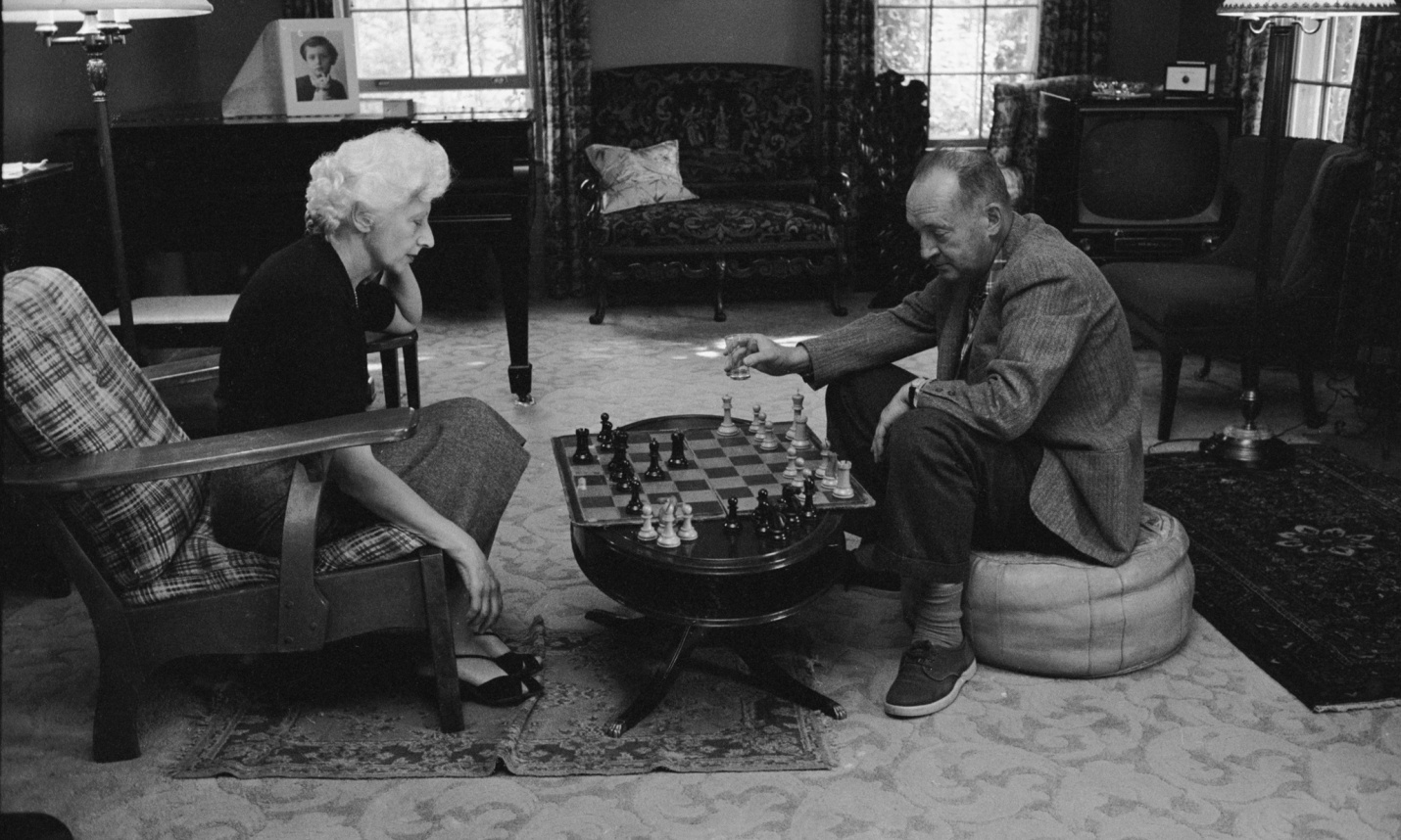 Nabokov playing chess with wife.jpeg